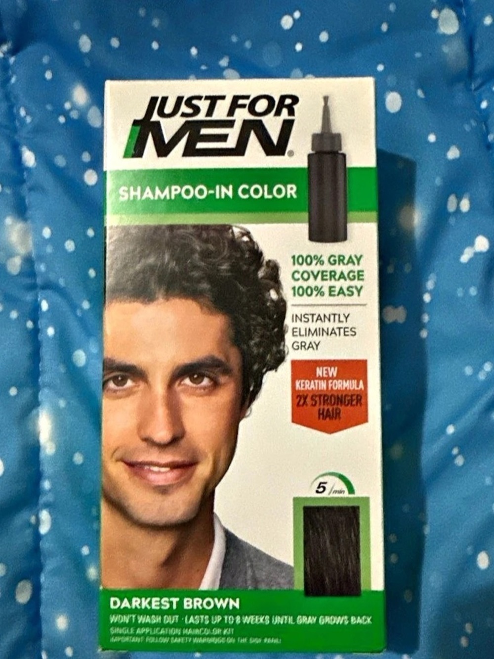 Just For Men Shampoo-In Color Darkest Brown Darkest Brown Hair Color